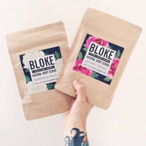 Kraft Brown Paper Stand up Pouch with Zipper