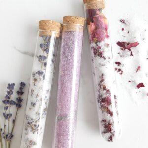 Round Glass Test Tube with Wooden Cork (All Sizes)