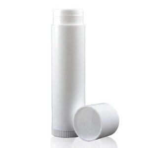 Lip Balm Tube (Chapstick)- White, Black, Clear (5ml)