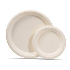 Bagasse Plates - 6" (inch) Round