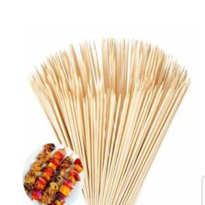 Disposable Cutlery Satay Sticks Skewers- 6" (inch) Brown