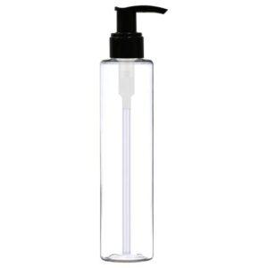 Cosmetic Sleek Pet Bottle with Lotion/ Dispenser Pump - Clear (100ml)