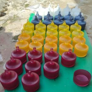 Gol Line Candy Candle Jar (Multiple Colors)- 200ml