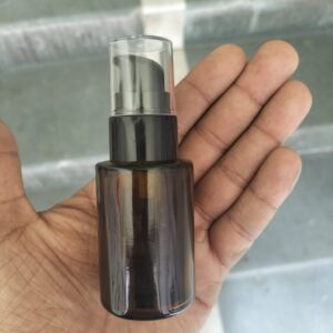 Flat Shoulder Bottle with Spout Serum Pump (30ml,50ml,100ml)