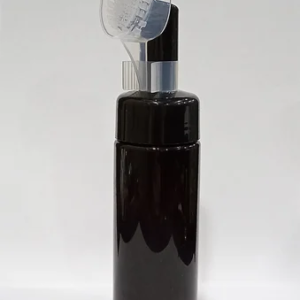 Black Foaming Bottle With Brush - (100ml)