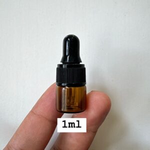 Amber Glass Dropper Bottle