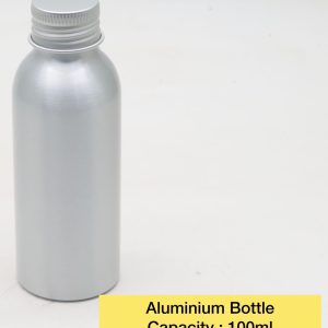 100/200ml Aluminium Bottle + Screw Cap