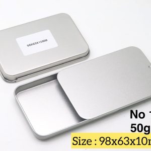 50gm Flat Sliding Tin